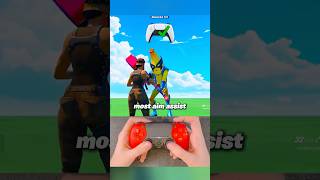 Controller = INSANE AIM 🎯 #fortnite #shorts