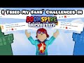 I Tried YOUR Challenges in DOOMSPIRE BRICKBATTLE!