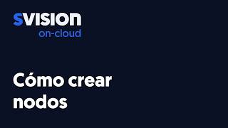 Creación de nodos