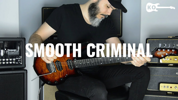 Smooth Criminal Guitar version - Guitar performance video thumbnail
