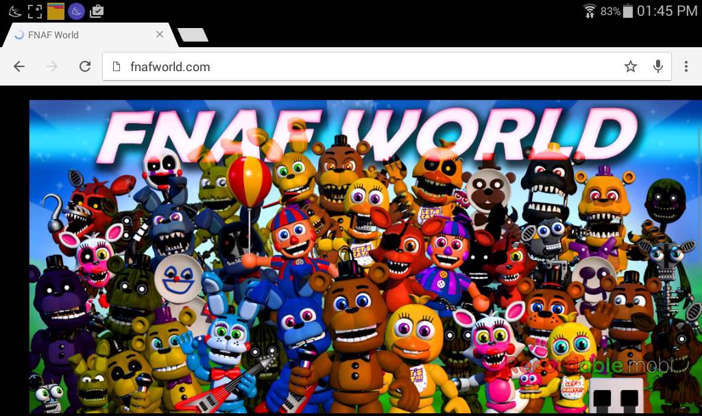 Fnaf world картинки