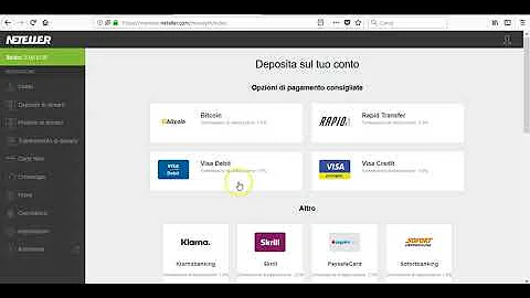 Come si possono prelevare i soldi da Neteller?