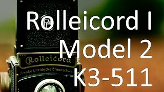 Rolleicord I, Model 2 Video Manual