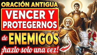 ORACIÓN ANTIGUA A SAN JORGE SAN BENITO Y SAN MIGUEL PARA VENCER Y PROTEGERNOS DE ENEMIGO NO FALLA!