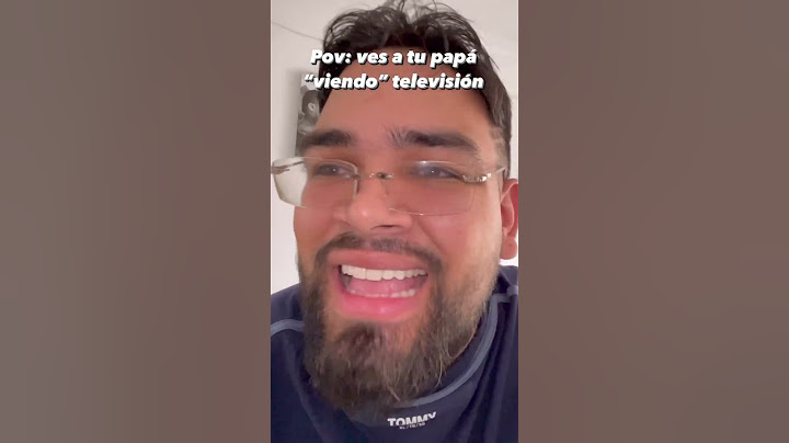 Pov: Tu papa se queda dormido viendo television