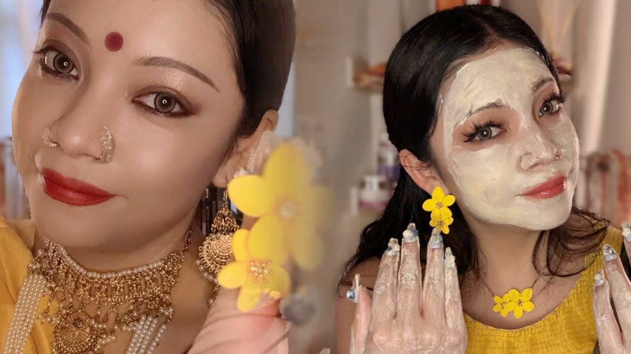 ASMR Indian Wedding Roleplay Ep 2: Haldi Ceremony 🌼 Turmeric Ritual of Blessings ✨Softspoken