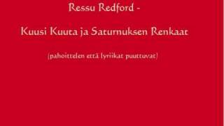 Ressu Redford - Kuusi Kuuta ja Saturnuksen Renkaat chords