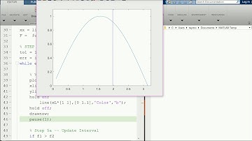 MATLAB Session -- Golden Section Search Visualization