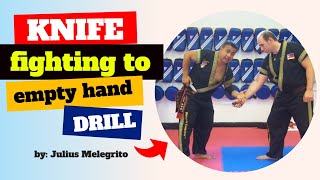 The Kali Empty Hand Part in Filipino Knife Fighting By Julius Melegrito