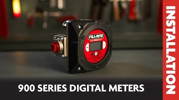 Fill-Rite 900 Series Digital Meter Installation