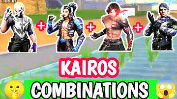 Kairos + hayato + orian + migual  combination // KAIROS BEST CHARACTER COMBINATION IN FREE FIRE
