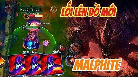 Tốc Chiến - Malphite đi mid hành Fizz Team Địch Khóc Thét Season 14