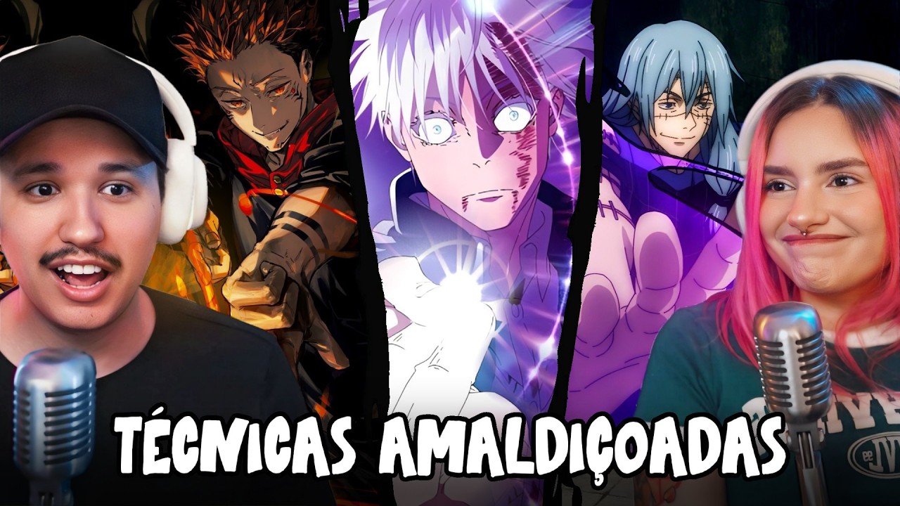 Todas as TÉCNICAS AMALDIÇOADAS em Jujutsu Kaisen