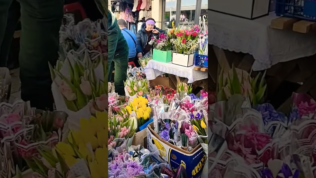 Моя ОДЕССА Цветочный рай на Привозе 