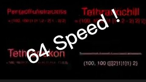 numbers 0 to absolutely everything x64 speed