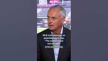 MLB commissioner on potential salary cap: 