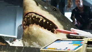 Tsunami brings shark after people rob grocery store
