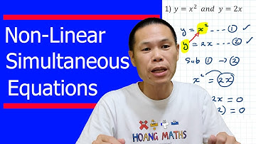 Non Linear Simultaneous Equations