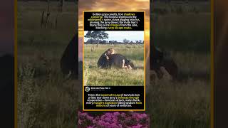 Lion Pride vs Wildebeest: The Brutal Beauty of Savannah Survival (4K Wildlife).#WildlifeDocumentary