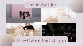 DAY IN THE LIFE OF PRE-DEBUT KPOP TRAINEES | STARLIA! | Roblox Rhdance