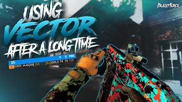 [Bullet Force] Vector GamePlay | Using it After a Long Time