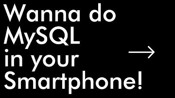 Mobile MySQL || MySQL in your pocket || Swaroop2sky || ßonus Video