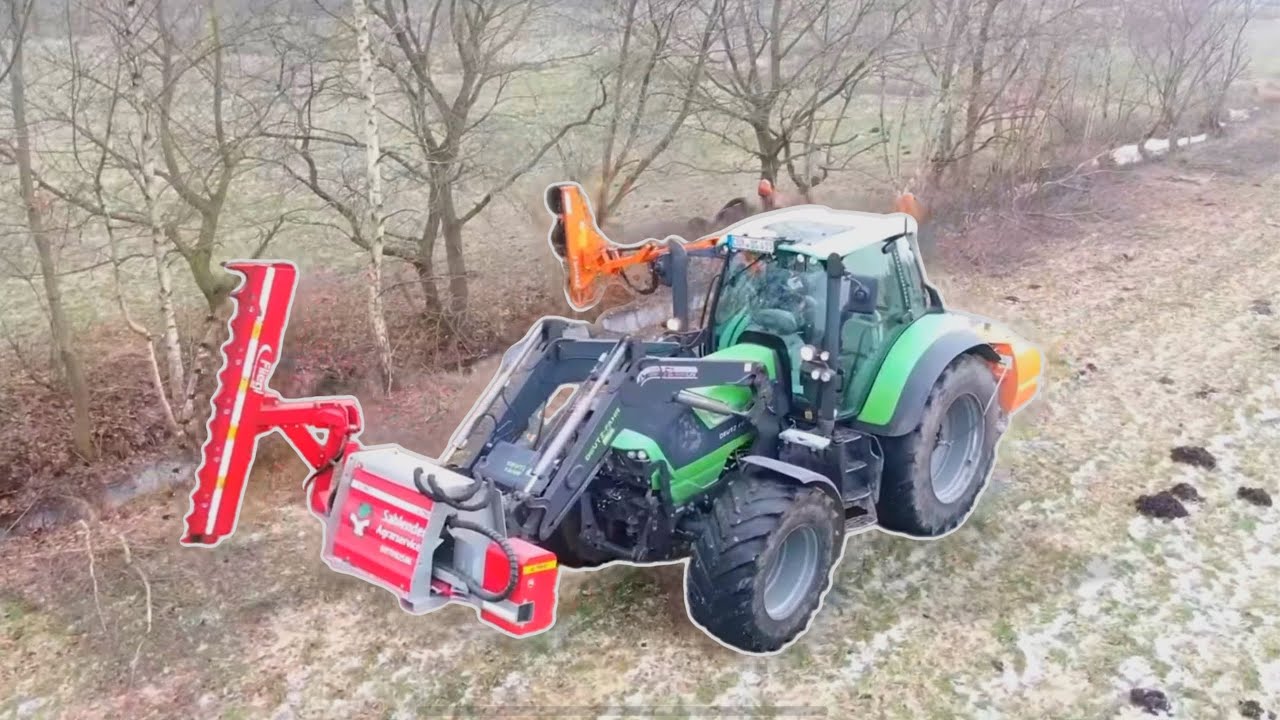 Farmvlog #439 | Knickpflege – Hecken schneiden mit schwerem Gerät
