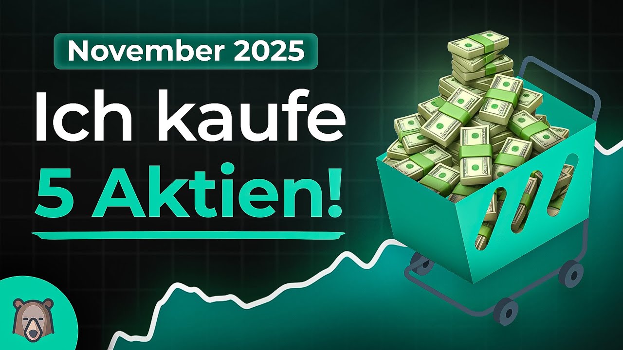 Diese 5 Aktien kaufe ich JETZT! 10.000€ investiert💰