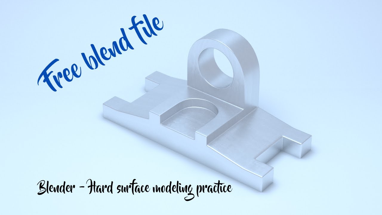 Blender - Hard surface modeling practice #58 - YouTube
