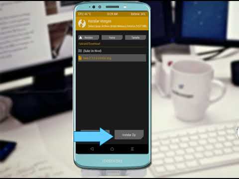 el mejor método para instalar cualquier ROM+ custom ROM moto e5 play go pettyl