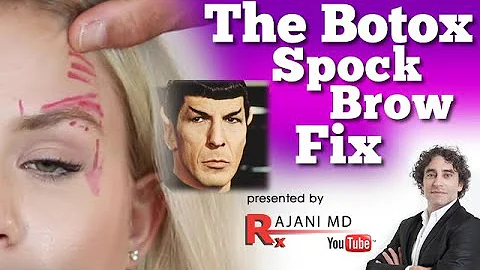 ¿Se puede arreglar la ceja de Spock?