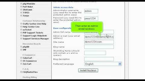 WHB Presents: Installing Nucleus from Fantastico