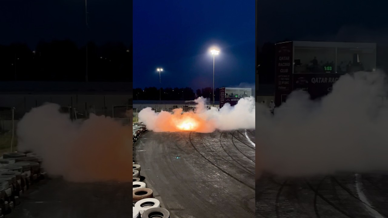 Arab Freestyle drift in Qatar 