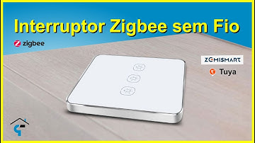 Interruptor Zigbee sem Fio 3 Botões - Zemismart / Tuya