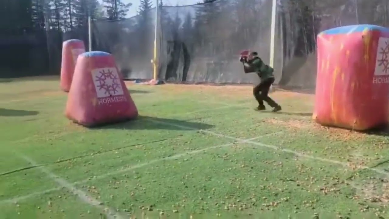 Little action clip of playing in the back and mid 