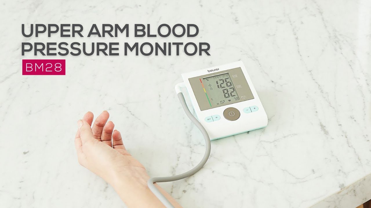 Beurer Upper Arm Blood Pressure Monitor, BM28 YouTube