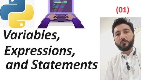 Python Variables, Expressions and Statements (a) (02)