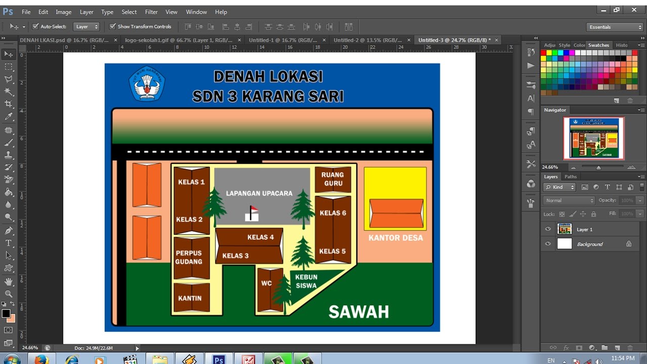 Cara Membuat Denah Ruangan Rumah Dengan Microsoft Word Terupdate