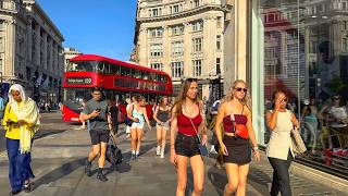 How London Looks During a 34°C Heatwave ☀️ Central London Summer Walk 2026 [4K HDR]