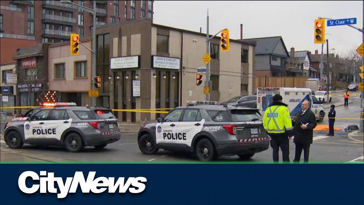 Woman dead after being struck by garbage truck - YouTube