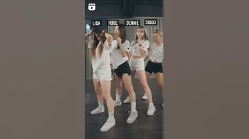 Blackpink Lisa Rose Jisoo Jennie DANCE 