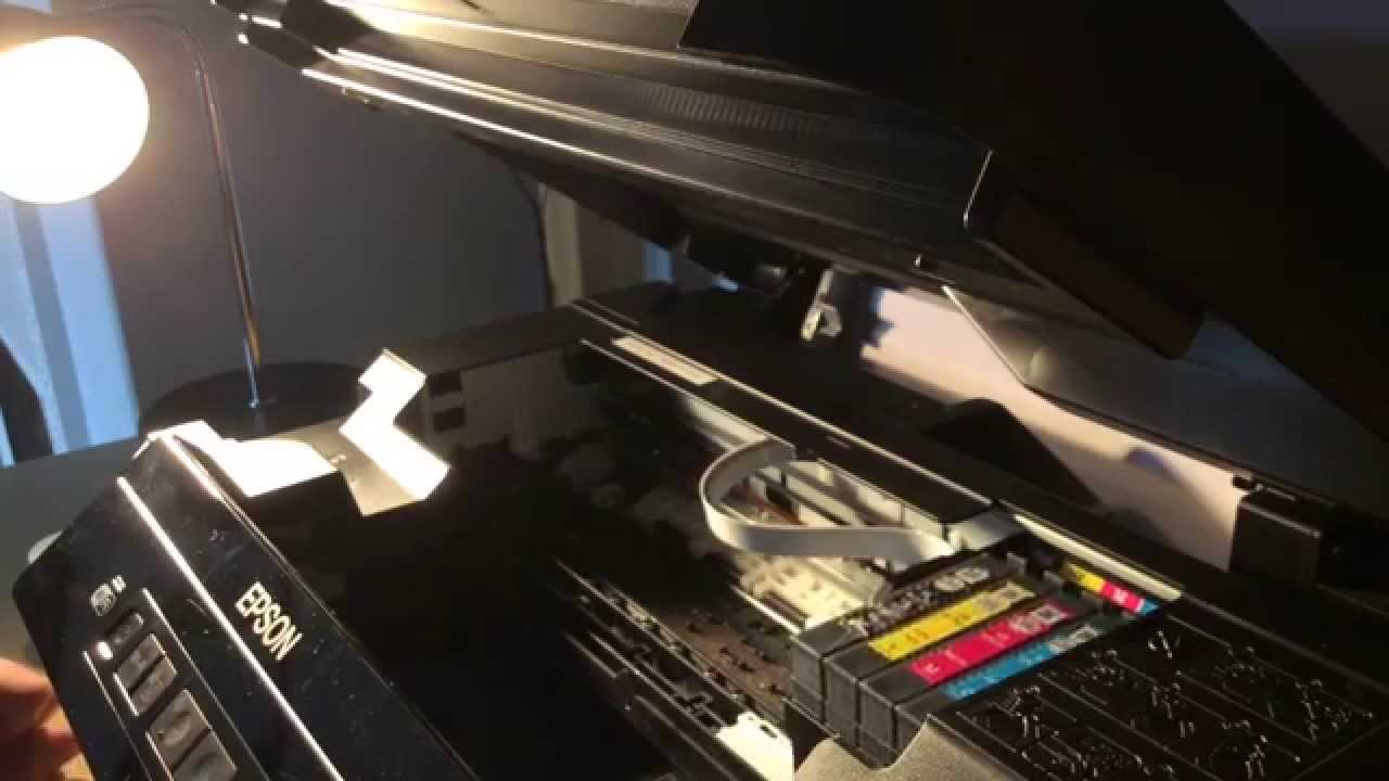 Kurve køkken brugt How To Replace The Ink In A Epson XP-202 Printer - YouTube