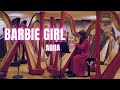 Barbie girl  aqua harp cover