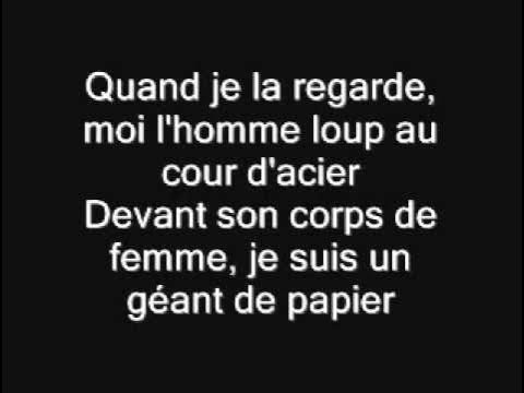 Le Géant de Papier Jean Jacques Lafon Paroles - YouTube