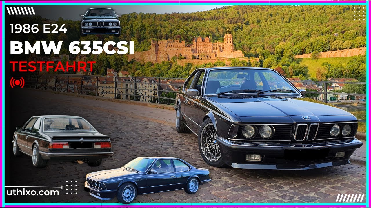 Wir fahren den 1986 BMW 635CSi (E24) | Extrem laut & geil, die Ludenschleuder der 80er Jahre! Test