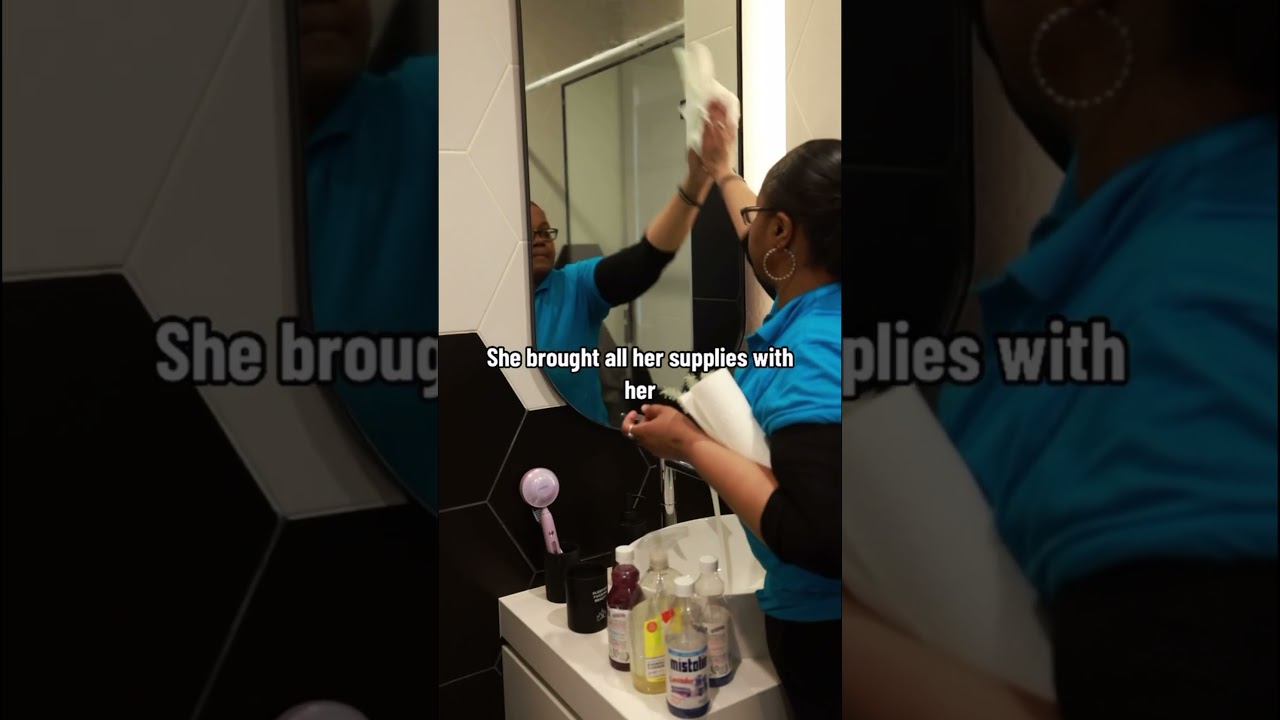 I hired a professional cleaner 😱🧹 