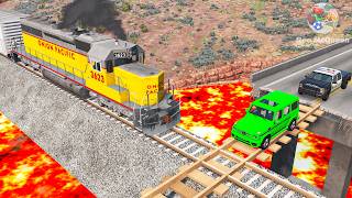 Trains & Cars Crashes #1 | BeamNG.Drive