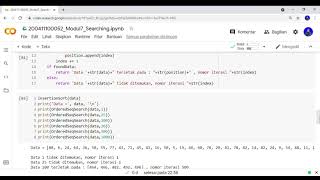 Implementasi Algoritma Sequential Search dan Binary Search