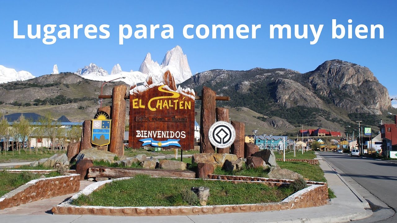 Algunos de los recomendados para comer en el Chalten