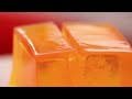 Satisfying Rainbow Jello Slices! ASMR Juicy Cuts